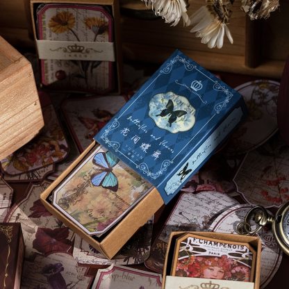 60pcs/box Vintage Stationery Stickers Retro Diary Planner-JournalTale