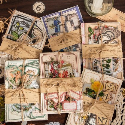 80pcs/lot Large Quantity Mixed Material Scrapbooking-JournalTale