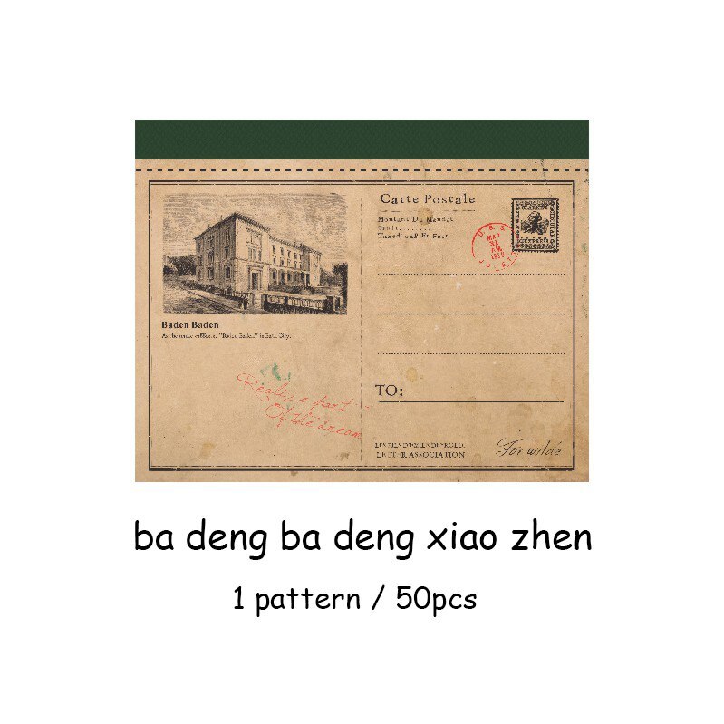 50 Sheets Wilde Letters Small Town Tales Series Memo Pad-JournalTale