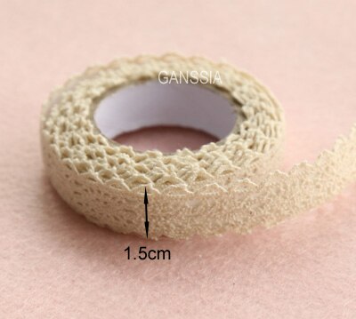 2Yards/pc Lace Tapes Adhesive Fabric Cotton-JournalTale