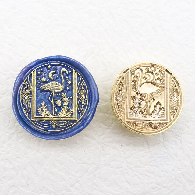 30mm Starry Animal Wax Stamp Seal Stamp-JournalTale