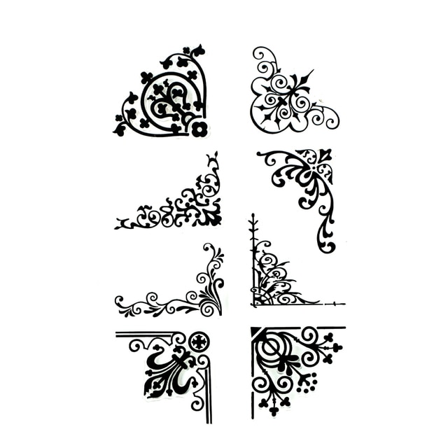 Cute Vintage Stamp DIY Seals Clear Rubber Stamps-JournalTale