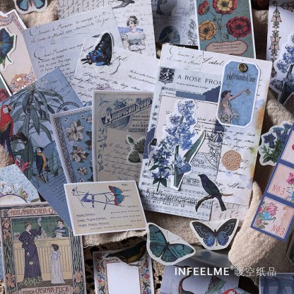 200pcs/lot Memo Pads Material Paper Junk Journal-JournalTale