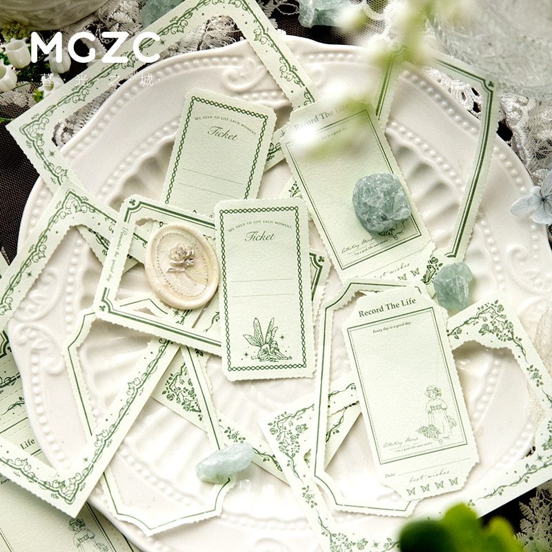 30pcs/lot Memo Pads Material Paper Secret-JournalTale