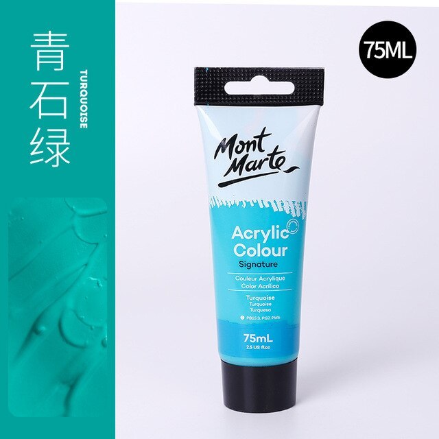 24 Colors 75ml Artist Acrylic Premium Paint-JournalTale