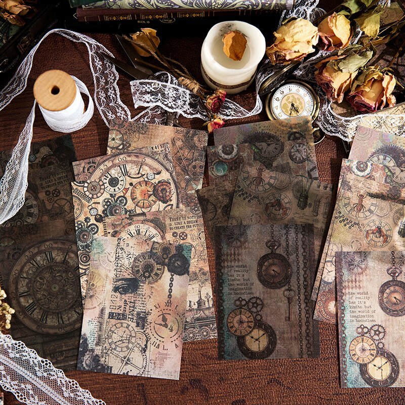 30pcs/lot Retro Medieval Stories Scrapbooking diy Material Papers-JournalTale