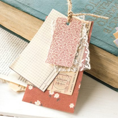 60pcs Ins Style Creative Small Fresh Retro Journal Material-JournalTale
