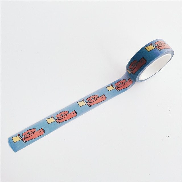 15mm*5M English hand drawn style Washi Tape Masking Tape-JournalTale