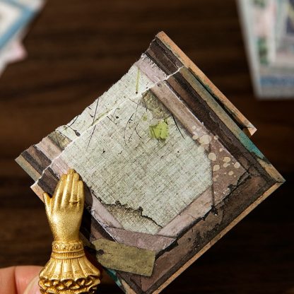 60Sheets Vintage Paper  Flowers-JournalTale