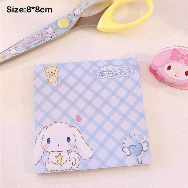 50 Sheets/pack Cute Big-eared Dog Memo Pad-JournalTale