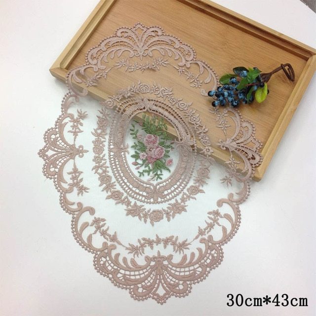 1Pcs for Dining Table Embroidery Craft Placemat-JournalTale