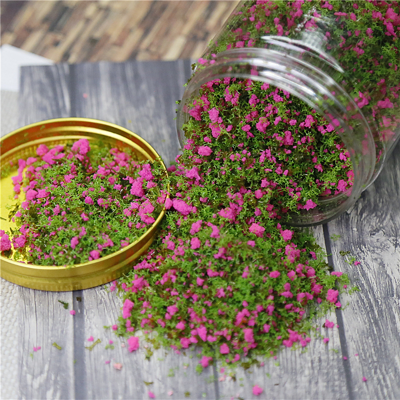 Retro art simulation flower and grass simulation tree powder-JournalTale