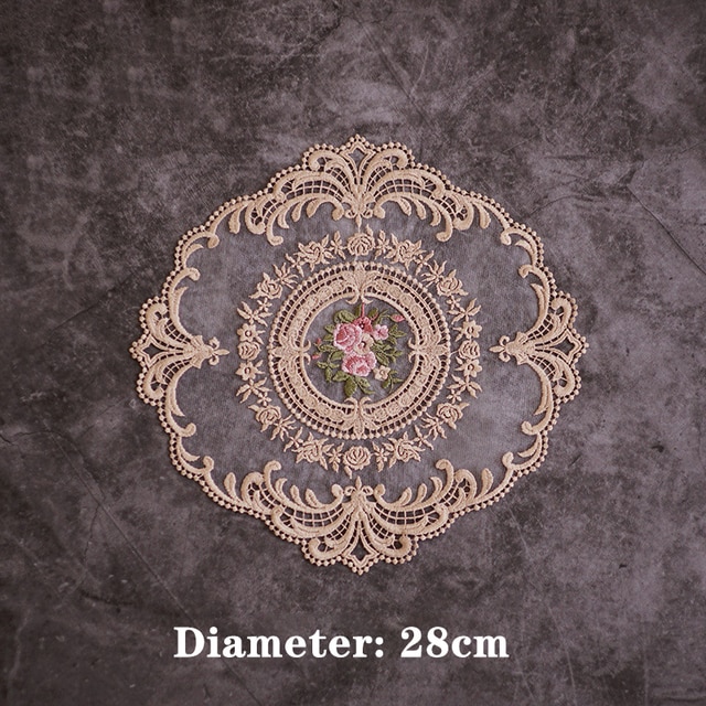 1Pcs for Dining Table Embroidery Craft Placemat-JournalTale