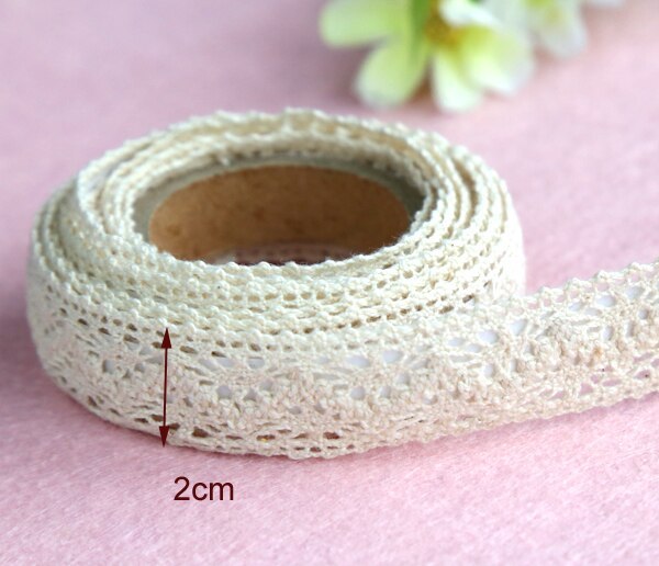 2Yards/pc Lace Tapes Adhesive Fabric Cotton-JournalTale