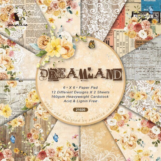 12 Sheets Vintage Plant Collections Scrapbooking Material Papers-JournalTale