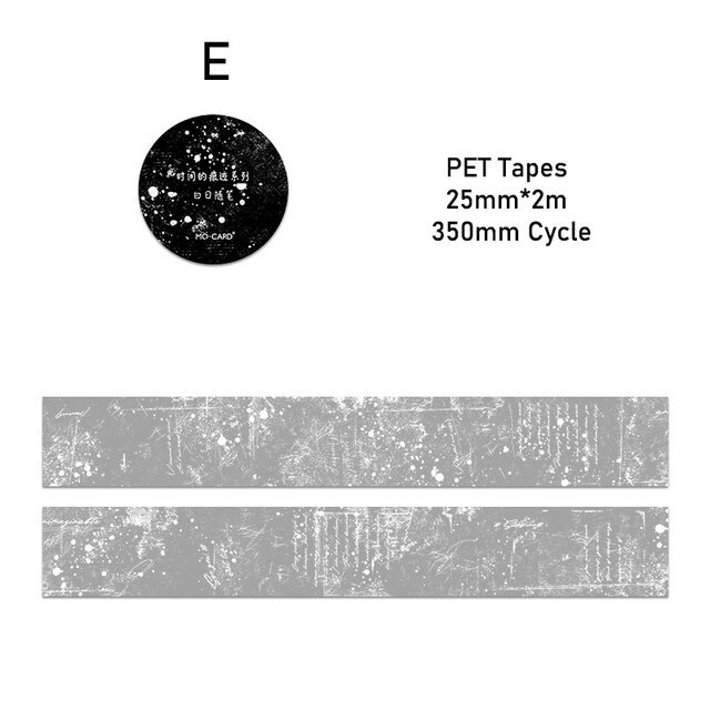25mm*2m Ins PET Tapes DIY Scrapbooking Materials-JournalTale