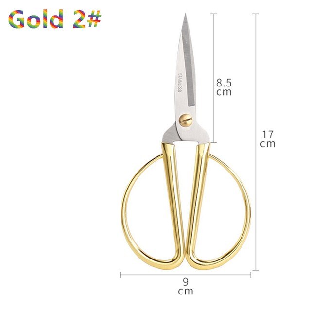 Rose Gold Embroidery and Sewing Scissors-JournalTale