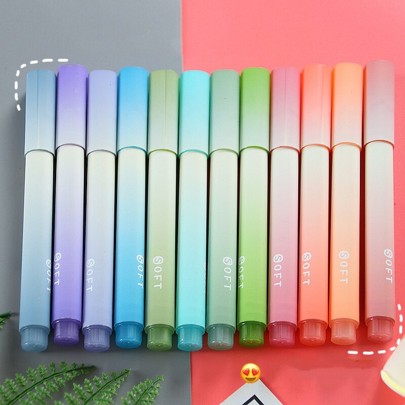 4Pcs/Set Highlighter Pen Morandi Colored Markers-JournalTale