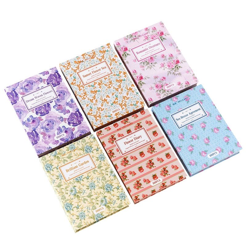 100pcs/lot Memo Pads Material Paper The Book-JournalTale