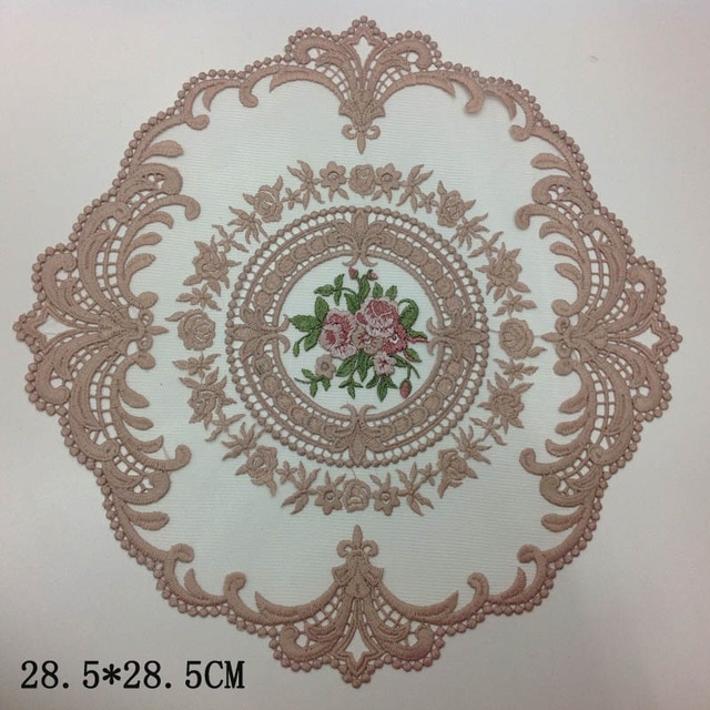 1Pcs for Dining Table Embroidery Craft Placemat-JournalTale