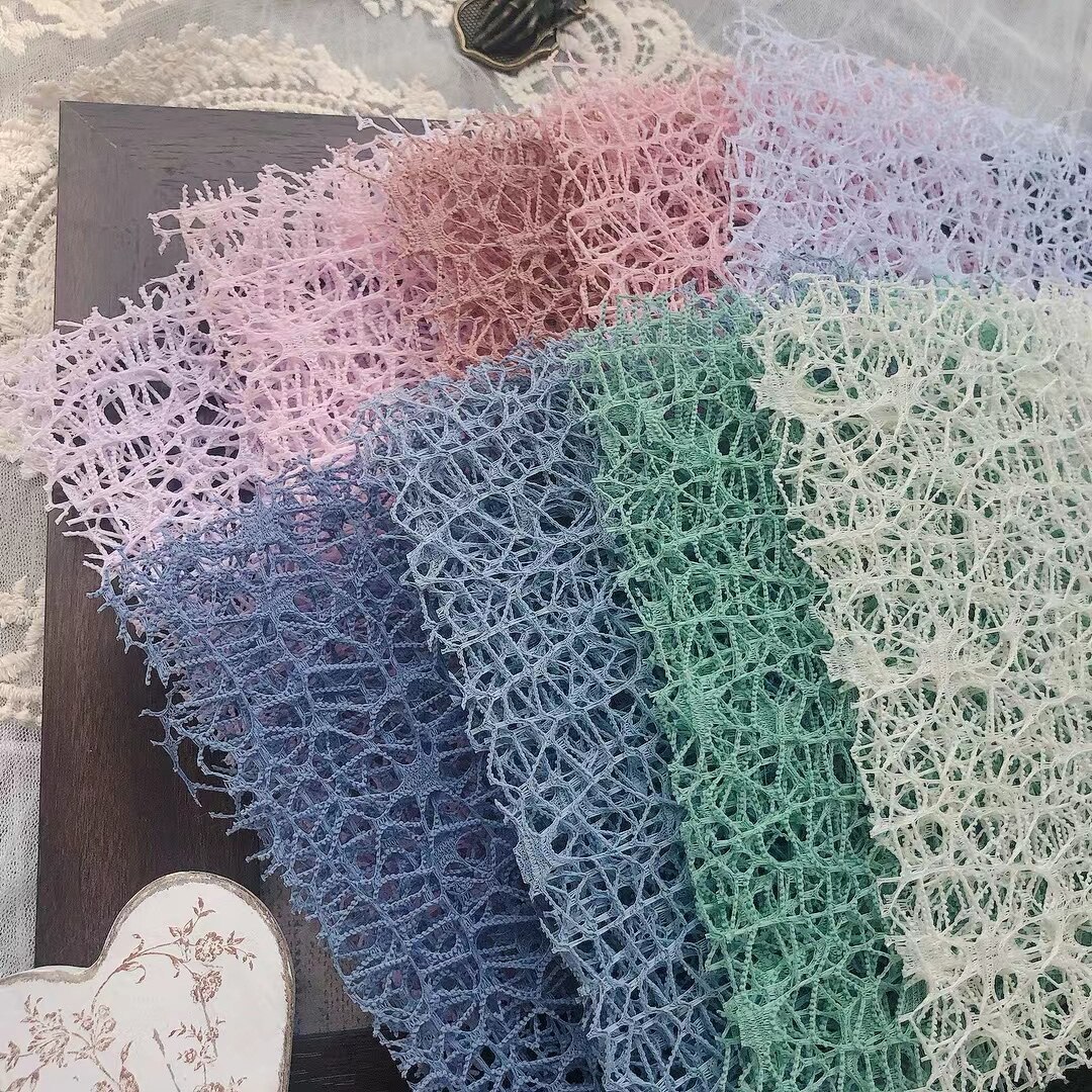 8Pcs A5 Color Vintage Scrapbook Hollow Out Gauze Decoration Paper-JournalTale