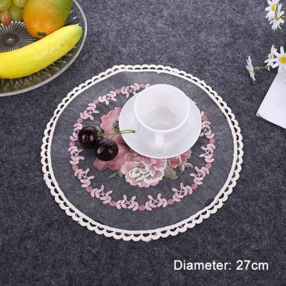 1Pcs for Dining Table Embroidery Craft Placemat-JournalTale