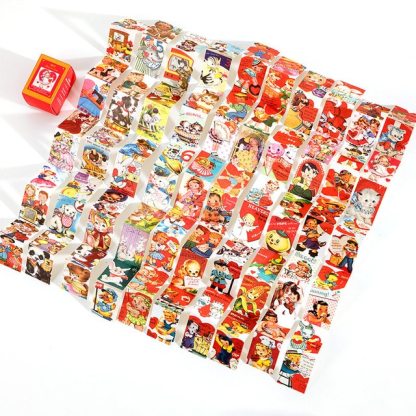 100pcs Vintage Textured Paper Material Paper-JournalTale