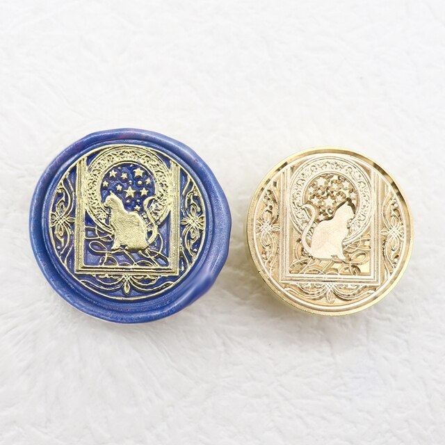30mm Starry Animal Wax Stamp Seal Stamp-JournalTale
