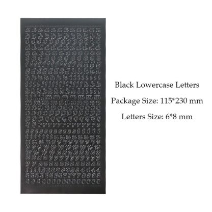 1 Sheet PVC Waterproof Durable Korean Golden Silver-JournalTale