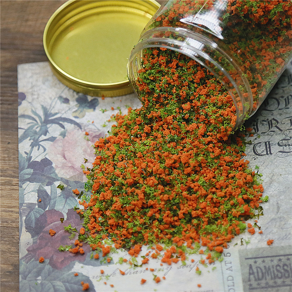 Retro art simulation flower and grass simulation tree powder-JournalTale