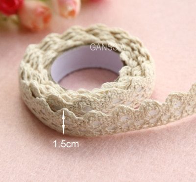 2Yards/pc Lace Tapes Adhesive Fabric Cotton-JournalTale