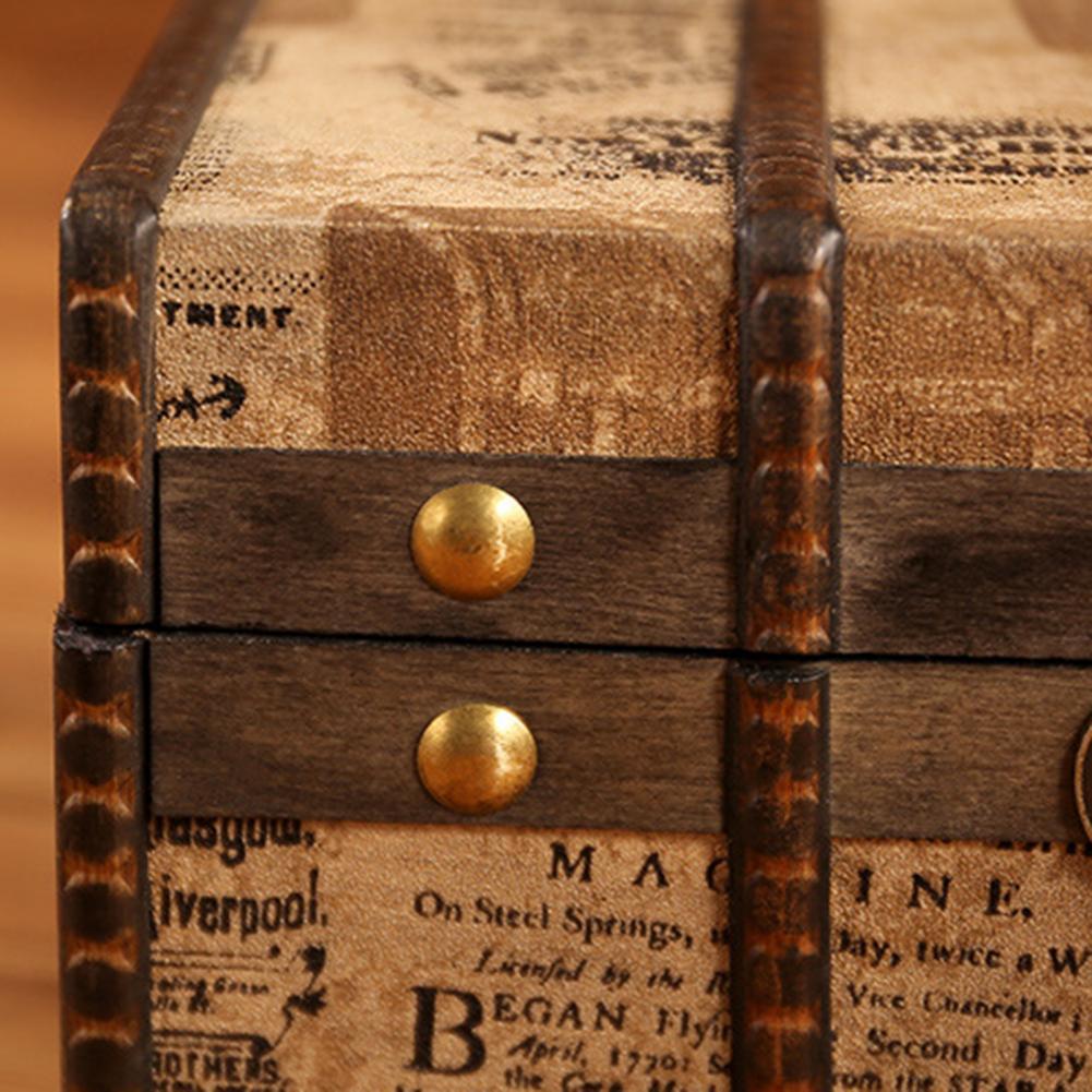 Wood Box Large Capacity Jewelry Case Moisture-proof-JournalTale