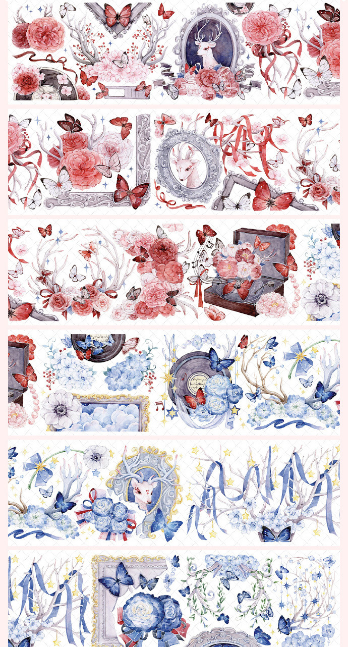 Trial Pack loop Butterfly Story pet PET tape-JournalTale