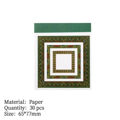 30 pcs Vintage Hollow out tearable note pads Decorative-JournalTale