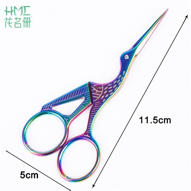 1pc/lot Durable Stainless Steel Vintage Classic Scissors-JournalTale