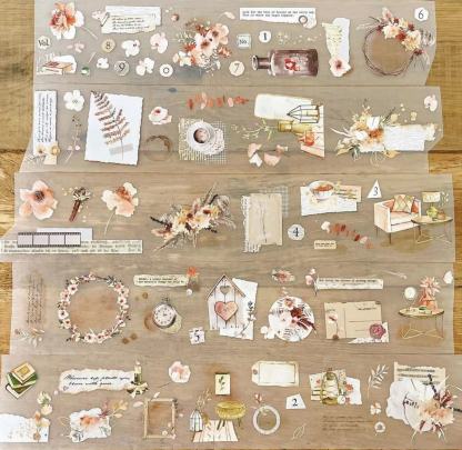 1 Loop Autumn Dreams Girl Washi PET Tape-JournalTale
