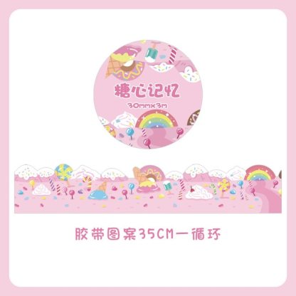 Confession Diary Series Decorative Adhesive Tape-JournalTale