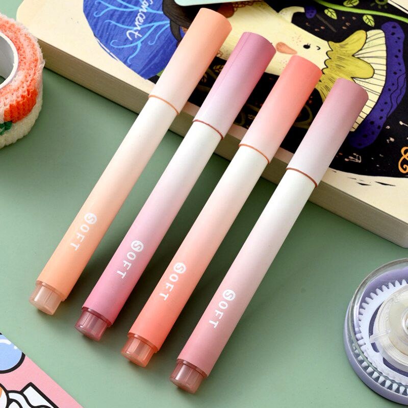 4Pcs/Set Highlighter Pen Morandi Colored Markers-JournalTale