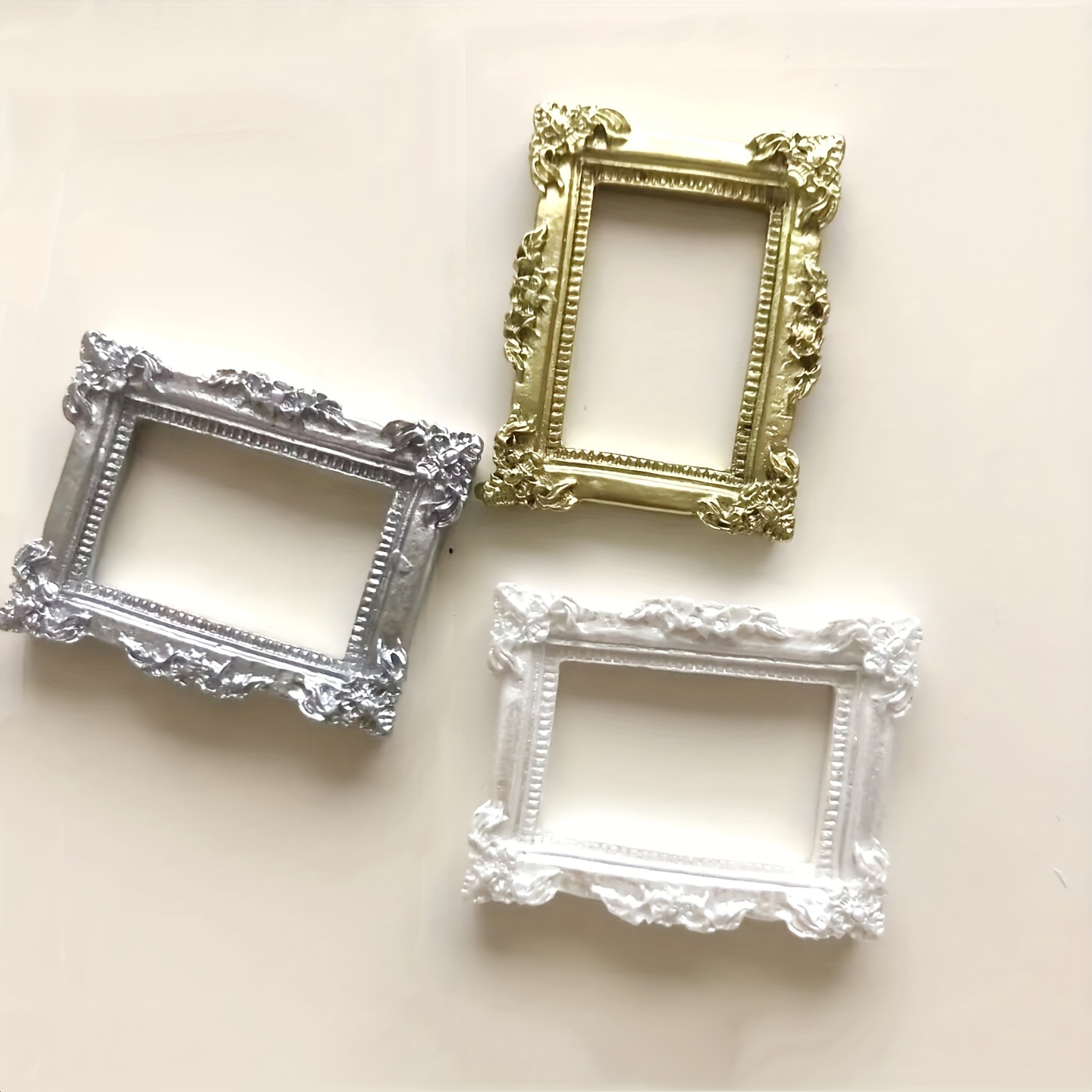 1pc Simple Retro Photo Frame Resin Ornamentsq-JournalTale
