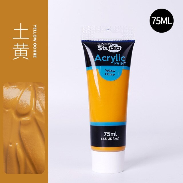 24 Colors 75ml Artist Acrylic Premium Paint-JournalTale