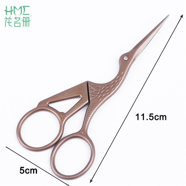 1pc/lot Durable Stainless Steel Vintage Classic Scissors-JournalTale