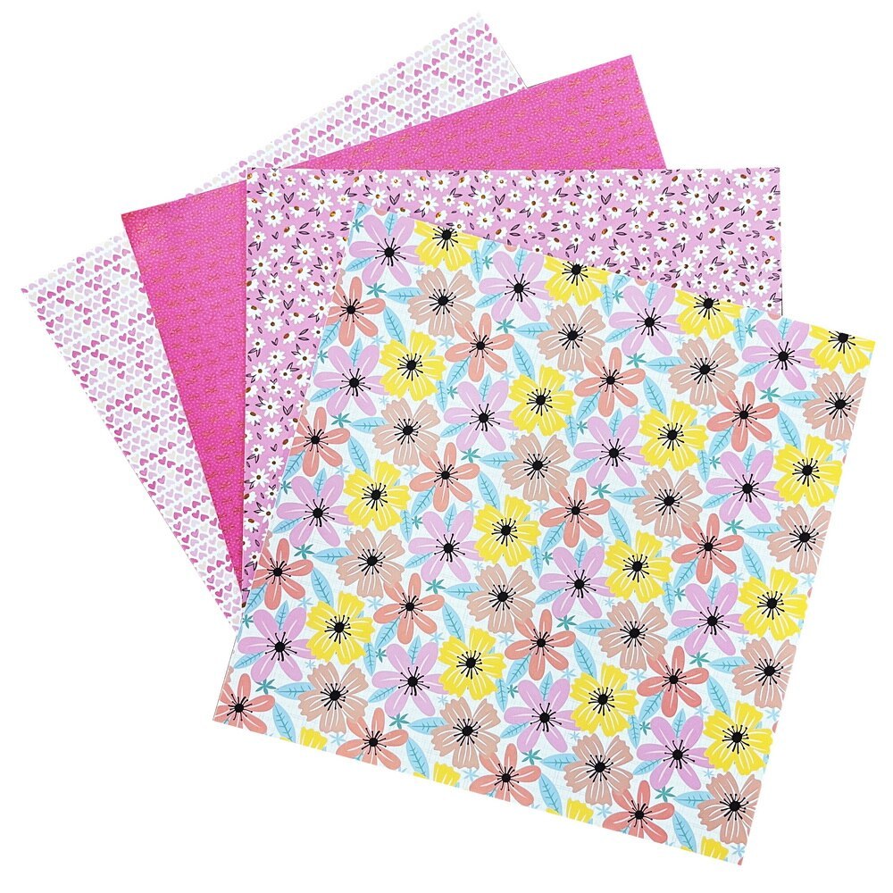 12 Inch Scrapbooking Paper 20 Sheets Craft Background-JournalTale