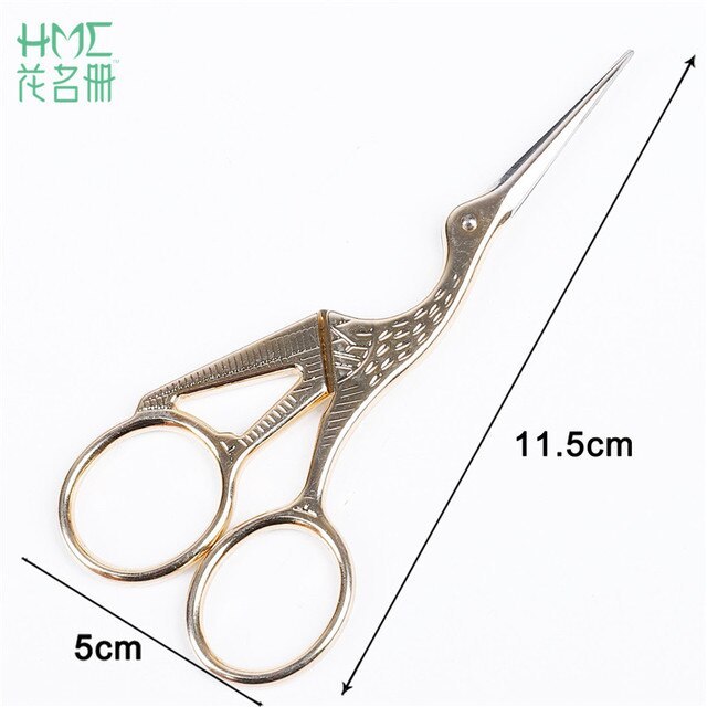 1pc/lot Durable Stainless Steel Vintage Classic Scissors-JournalTale