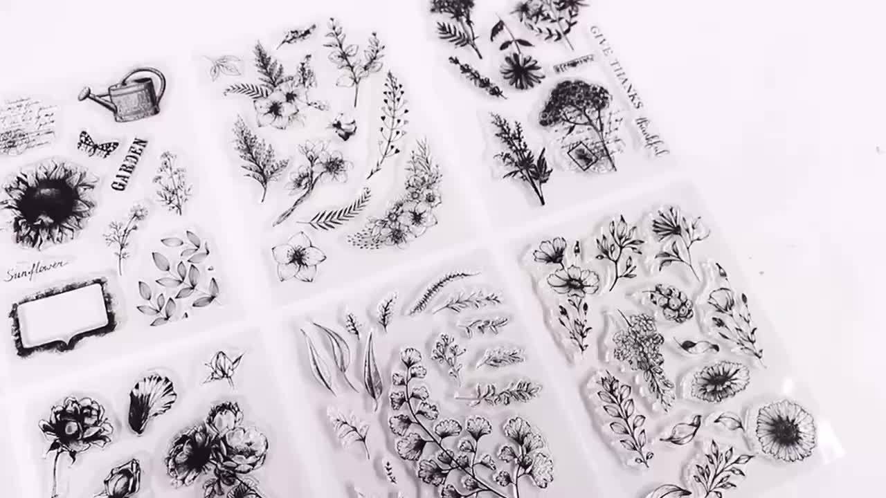 Transparent Silicone Stamp Christmas Card Stamp-JournalTale