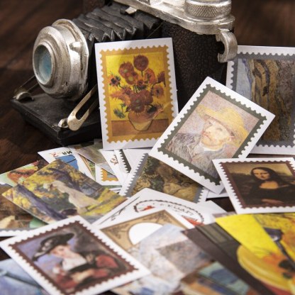 100pcs/lot Memo Pads Material Paper Vintage-JournalTale