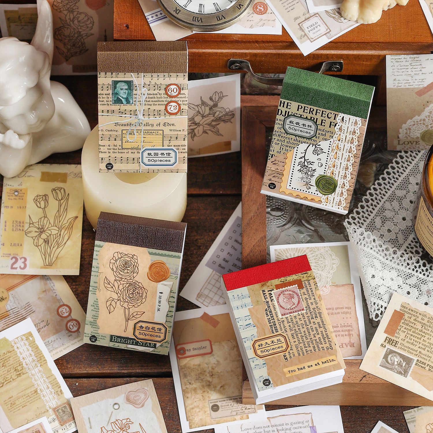 50pcs/1lot Scrapbook Sticker-JournalTale