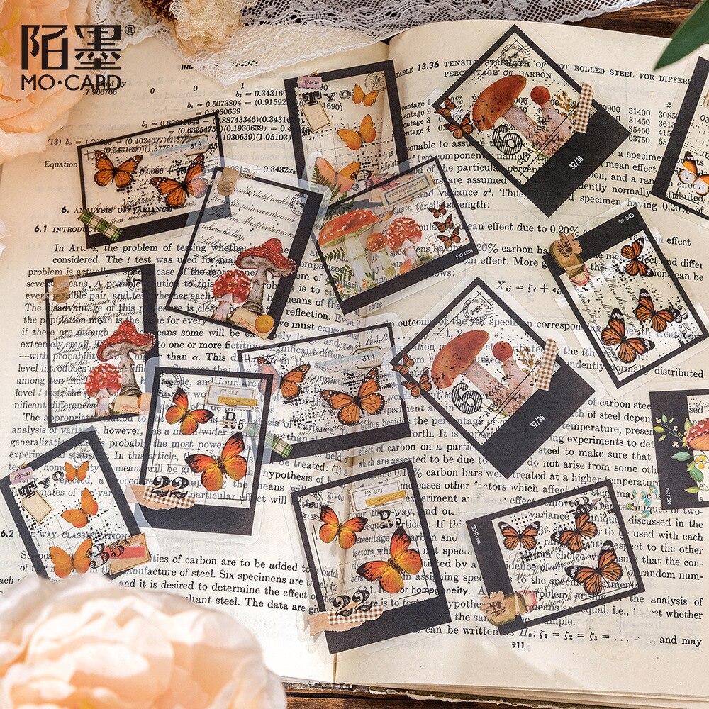 30pcs/lot Scrapbook Stickers Flower and plant handicrafts-JournalTale