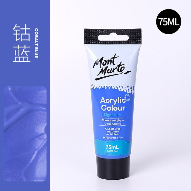 24 Colors 75ml Artist Acrylic Premium Paint-JournalTale