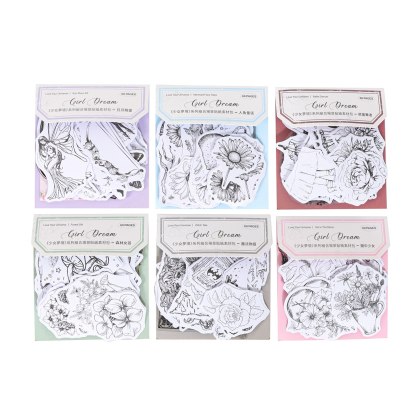 60pcs/1lot Scrapbook Sticker Vintage Sticker-JournalTale