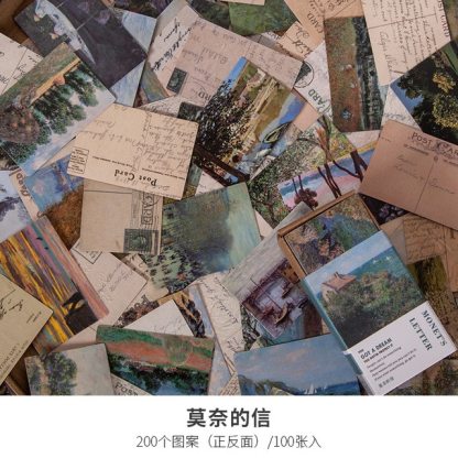 100pcs Vintage Plant Butterfly Material Paper-JournalTale